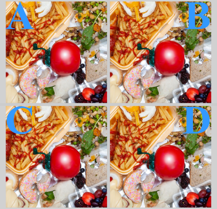 Food different pictures quiz!!